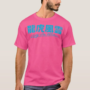 Plaats in brand t-shirt