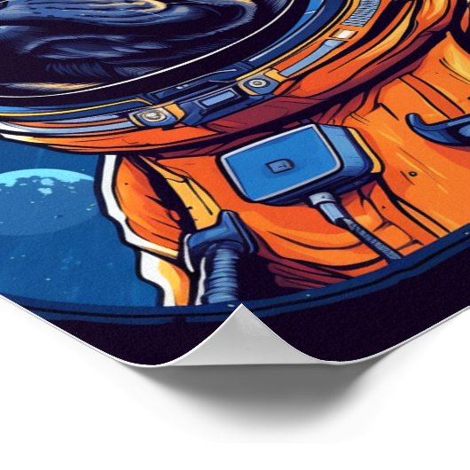 Plaats in de ruimte poster (Hoek)