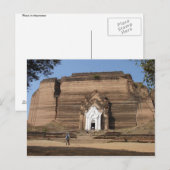 Plaats in Myanmar Briefkaart (Voorkant / Achterkant)