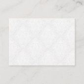 Plaats instellingskaart Butterfly Brocade Paarse Plaatskaartje (Achterkant)