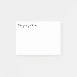 Plaats je dankbaarheid post-it® notes