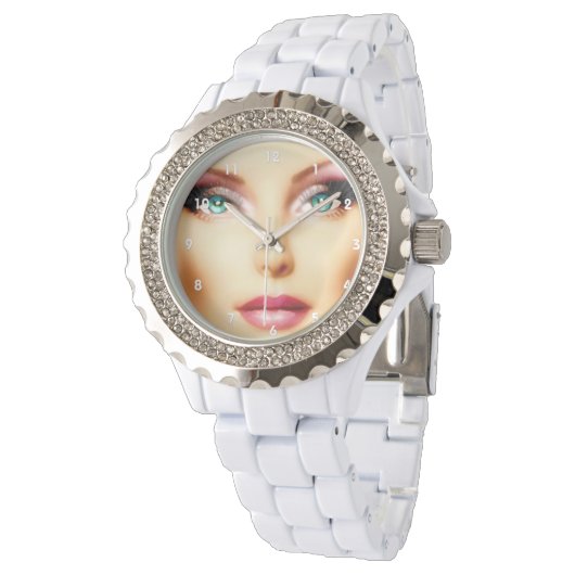 Plaats je eigen Afbeelding Elegant Horloge (Gekanteld)