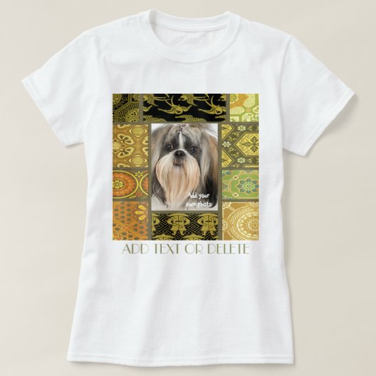 PLAATS JE FOTO HIER... T-SHIRT (Design voorkant)