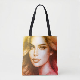 Plaats je foto op de voor- en achterkant van een tote bag
