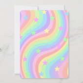 Plaats je Schaatsen verjaardagsfeestje Kaart (Achterkant)