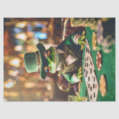 Plaats je weddenschappen, gokkikker tissuepapier (Voorkant)