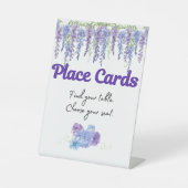 Plaats kaart Trouwbord Reclamebord Met Voetstuk (Voorkant)