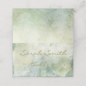 Plaats kaarten plaatskaartje (Buitenkant ongevouwen)