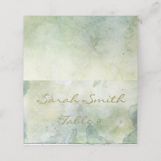 Plaats kaarten plaatskaartje (Buitenkant ongevouwen)