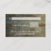 Plaats Kaarten Rustieke Kant In Donker Hout Countr Plaatskaartje (Achterkant)