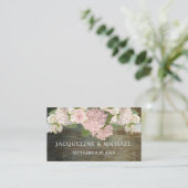 Plaats Kaarten Rustieke Kant In Donker Hout Countr Plaatskaartje (Staand voorkant)