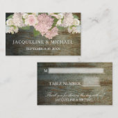 Plaats Kaarten Rustieke Kant In Donker Hout Countr Plaatskaartje (Voorkant / Achterkant)