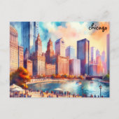 plaats kopen Reizen  chicago briefkaarten (Voorkant)
