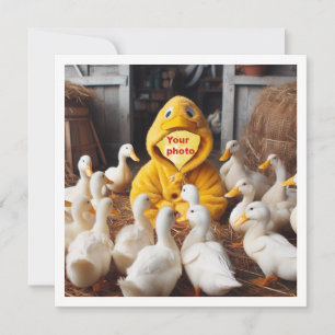 Plaats mijn gezicht in de afbeelding, eenden en ki kaart