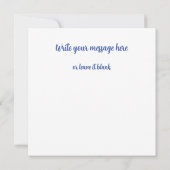 Plaats mijn gezicht in de afbeelding, kaart met ee (Achterkant)