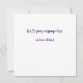 Plaats mijn gezicht in de afbeelding, paarden en k kaart (Achterkant)