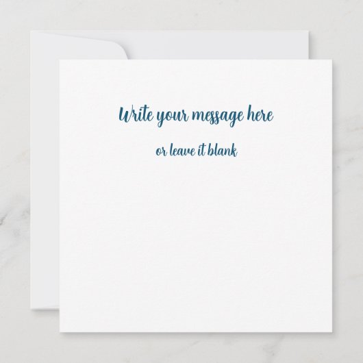 Plaats mijn gezicht in de afbeelding, varkensverja kaart (Achterkant)