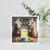 Plaats mijn gezicht in het afbeelding, paarden en kaart (Staand voorkant)