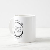 Plaats mijn logo op een koffiemok (Voorkant links)