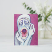 Plaats mond, open maandag briefkaart (Staand voorkant)