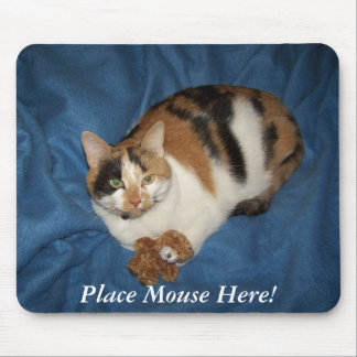 Plaats Mouse hier! Muismat