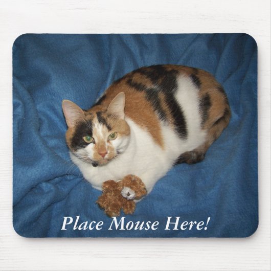 Plaats Mouse hier! Muismat (Voorkant)