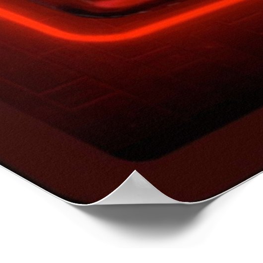 Plaats muntretro arcade poster (Hoek)