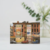 Plaats - New York NY - Elite lunchbar 1938 Briefkaart (Staand voorkant)