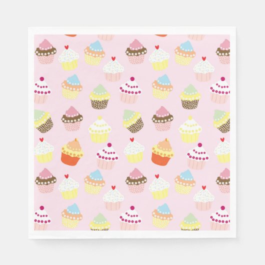 PLAATS PINK PATTERN NAPKIN KOPEN SERVET (Voorkant)