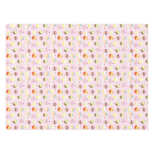 PLAATS PINK PATTERN PARTIJTABLECLOTH TAFELKLEED (Voorkant (Horizontaal))