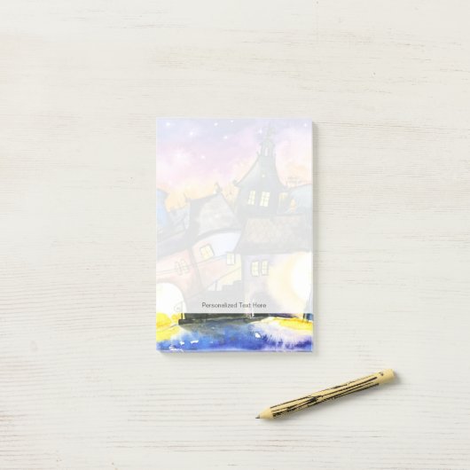 Plaats Post-it® Notes (Op bureau)