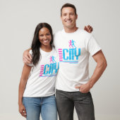 Plaats runnen t-shirt (Unisex)