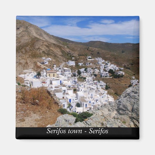 Plaats Serifos - Serifos Magneet (Voorkant)