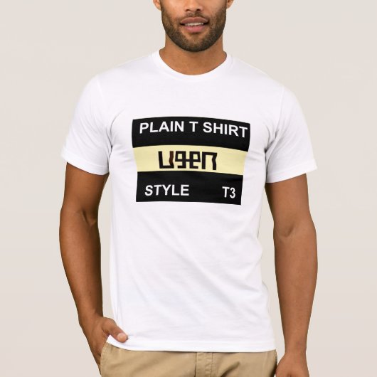 PLAATS T3 T-SHIRT (Voorkant)