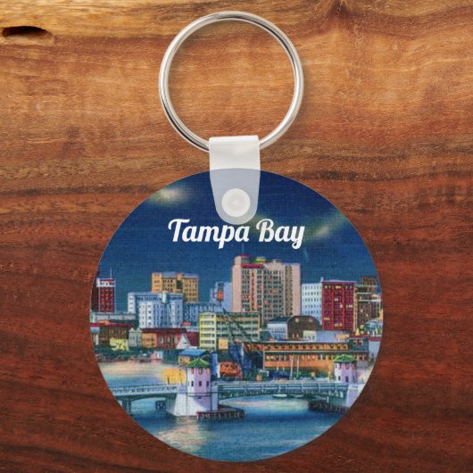 plaats Tampa Bay Sleutelhanger (Voorkant)