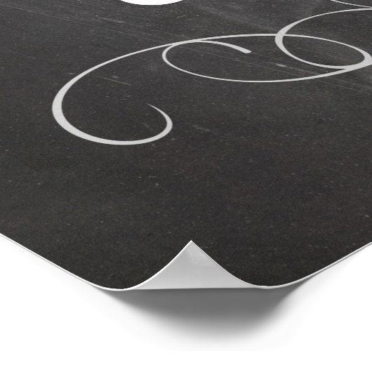 Plaats uw eigen bord voor het Poster. Poster (Hoek)