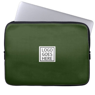 Plaats uw Logo hier gepersonaliseerd Laptop Sleeve