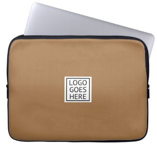 Plaats uw Logo hier gepersonaliseerd Laptop Sleeve