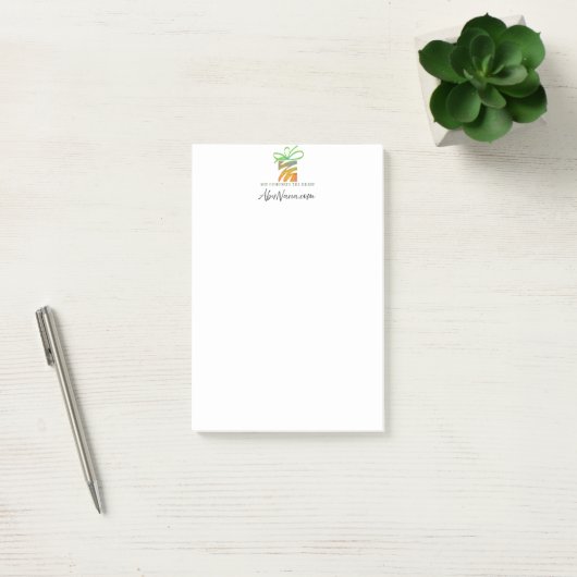 Plaats uw Logo hier tablet Post-it® Notes (Kantoor)