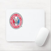 Plaats uw muis met de Eagle Scout-insignes Muismat (Met muis)