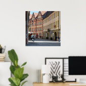 Plaats van Ansbach Duitsland Poster (Thuiskantoor)