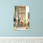 Plaats van Apport-Parijs voor Grand Canvas Afdruk (Insitu (Houten vloer))