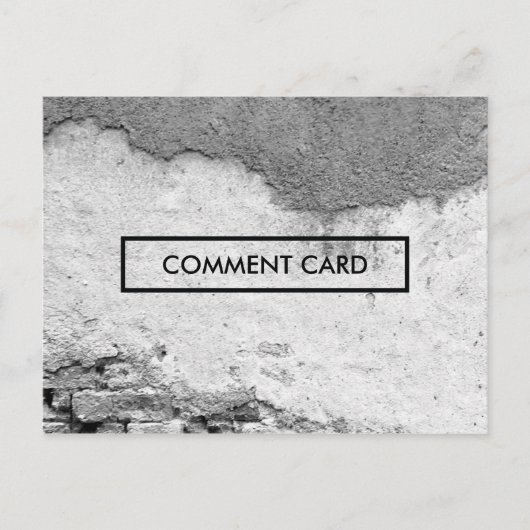 plaats van commentaar briefkaart (Voorkant)