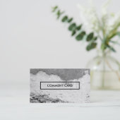 plaats van commentaar visitekaartje (Staand voorkant)