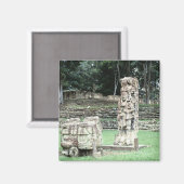Plaats van Copan Mayan Ruins Foto ontworpen Magneet (Voorkant / Achterkant)