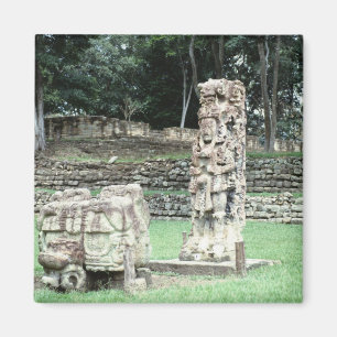 Plaats van Copan Mayan Ruins Foto ontworpen Magneet
