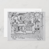Plaats van de Chataignes | Avignon, Frankrijk Briefkaart (Voorkant / Achterkant)
