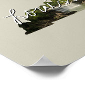 Plaats van de foto van de staat Kentucky Poster (Hoek)