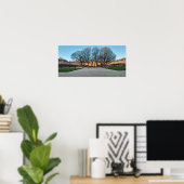 Plaats van de Vogezen in Parijs - Frankrijk Poster (Thuiskantoor)