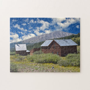 Plaats van het station Boreas Railroad, Colorado Legpuzzel